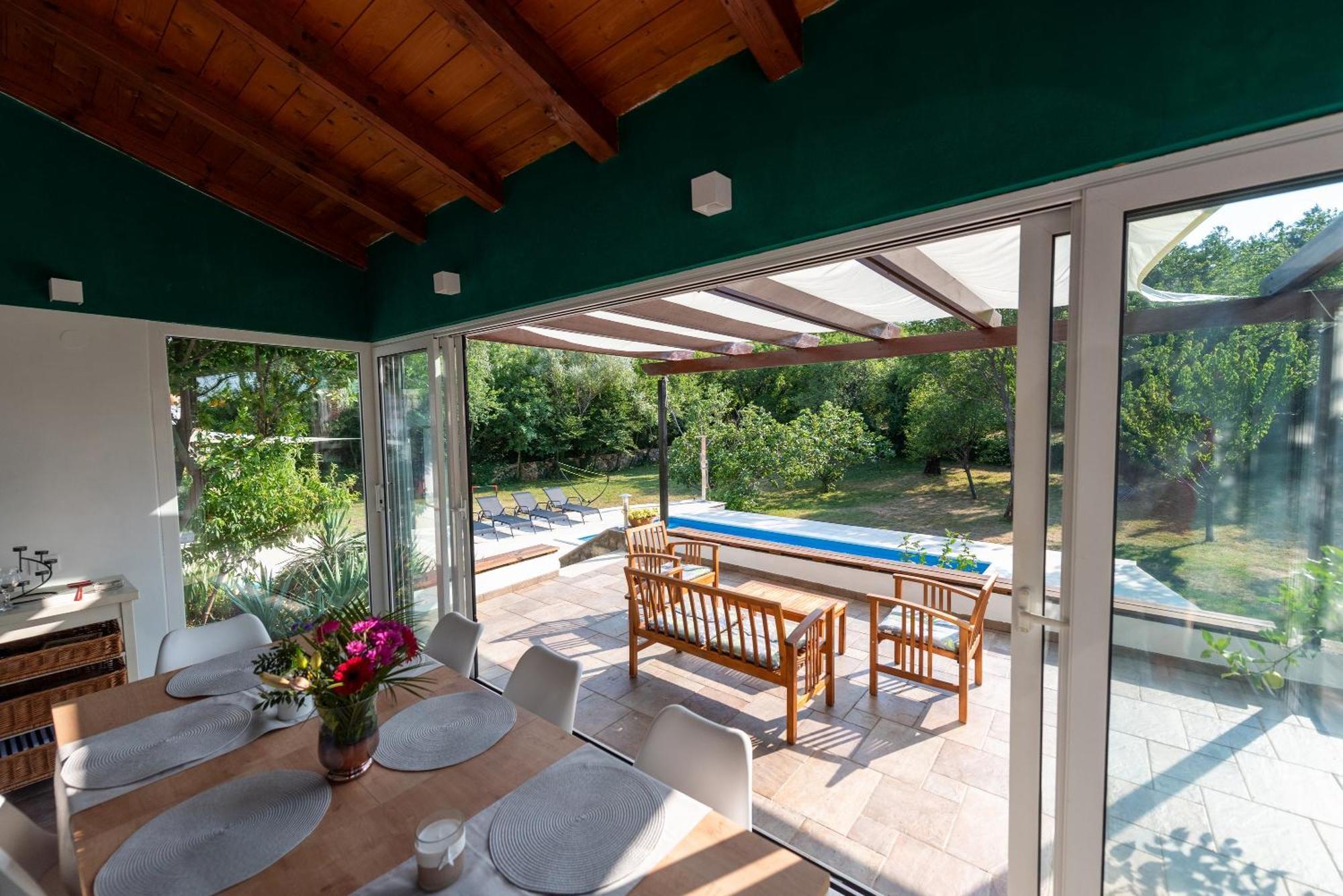 Garden Villa Hreljin Kültér fotó