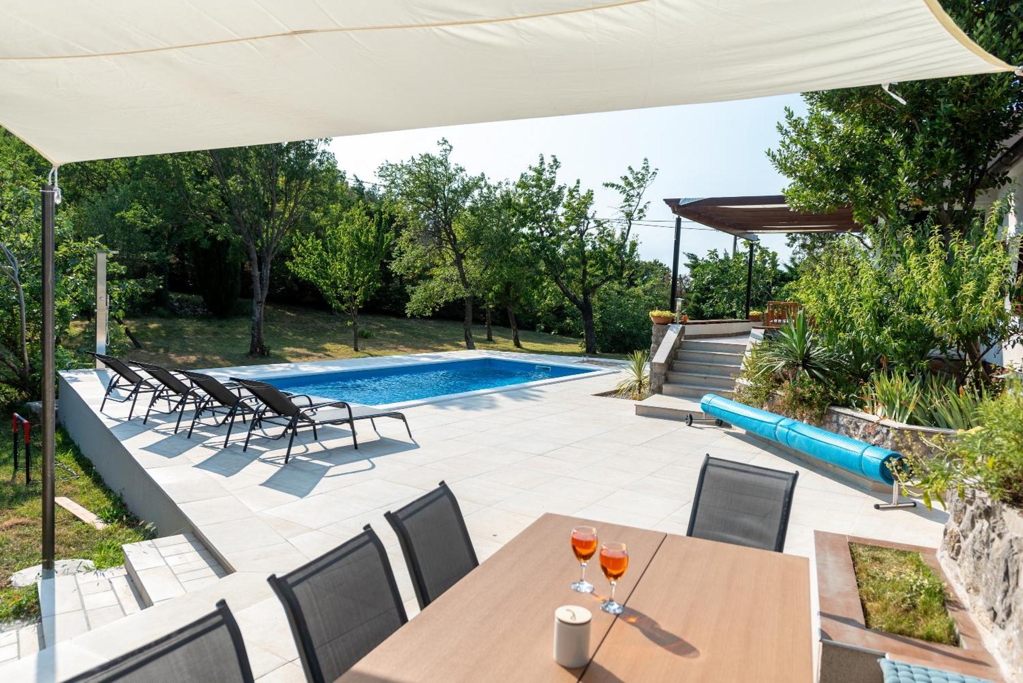 Garden Villa Hreljin Kültér fotó